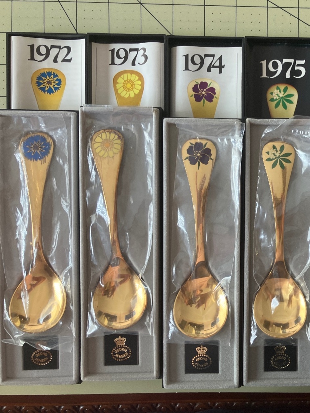 Georg Jensen Dessert Spoons